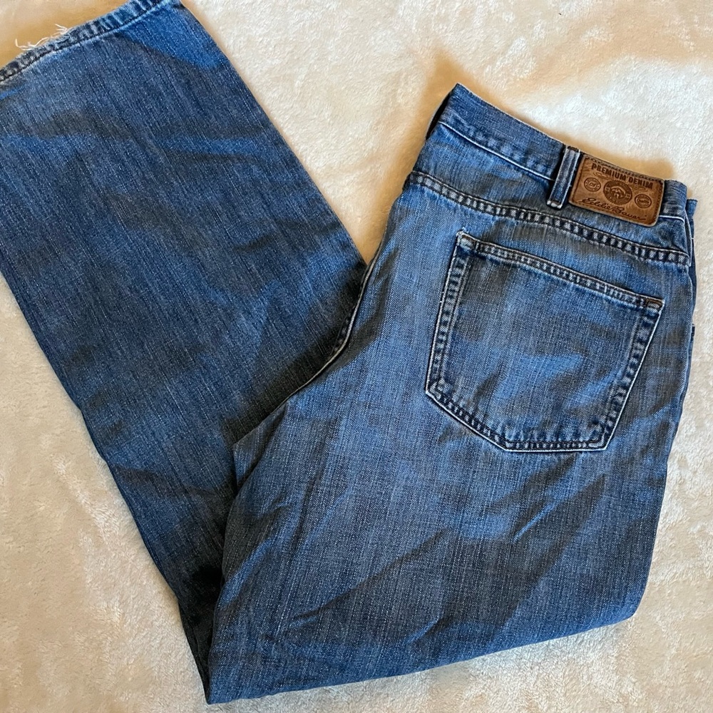 Eddie Bauer Relaxed Fit Blue Jeans